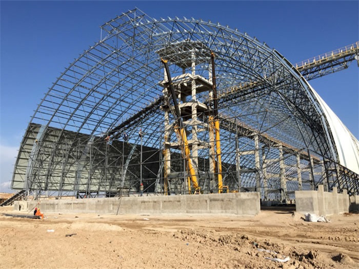 玉门煤机油桶翘工程网架